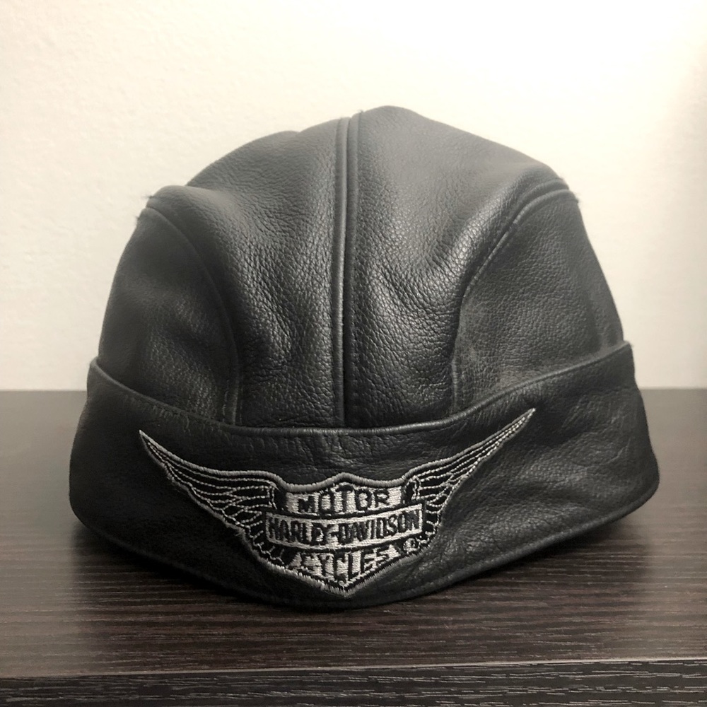 Harley Davidson Leather Headwrap